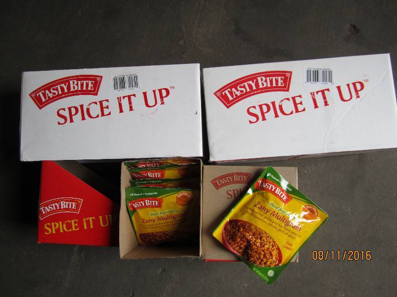 lot 223 image: 3 Cases, 12 packs per case Tasty Bi...