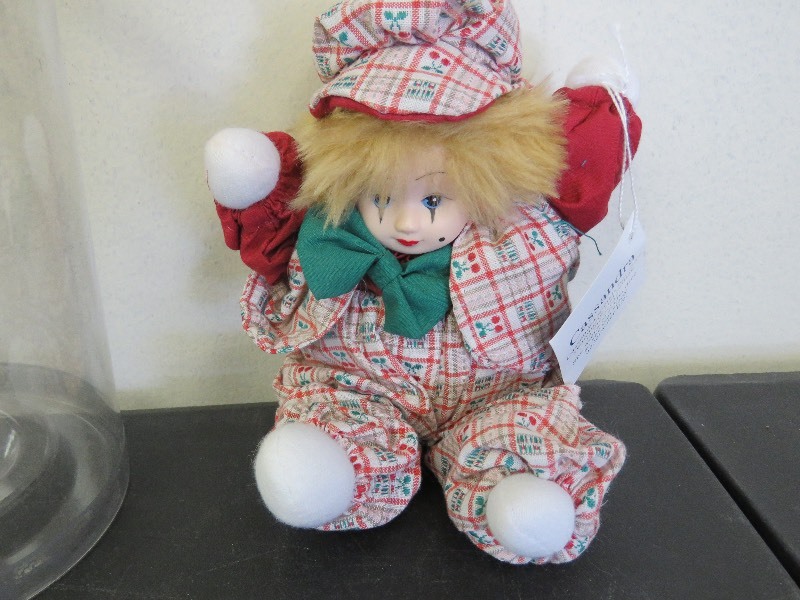 Collectible clown doll