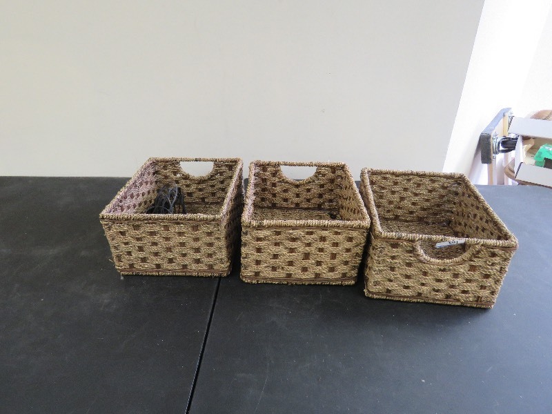 Storage baskets