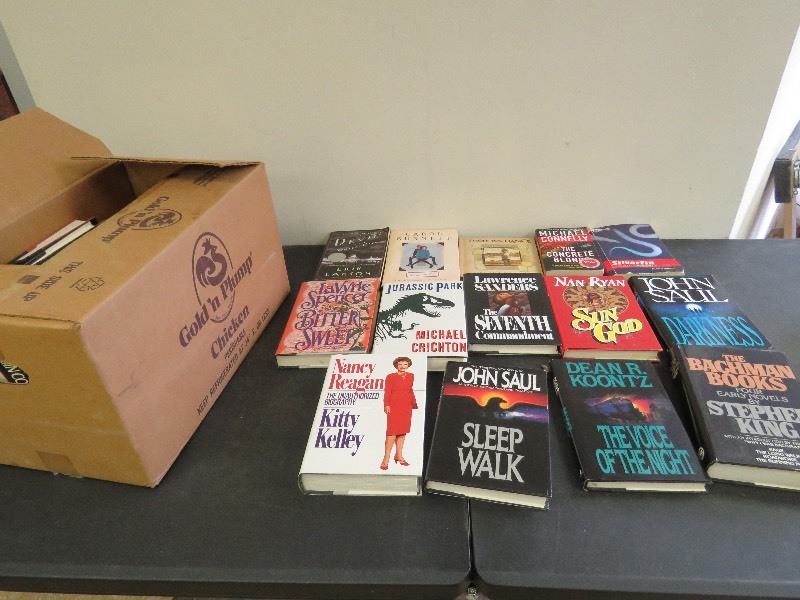 Large book lot