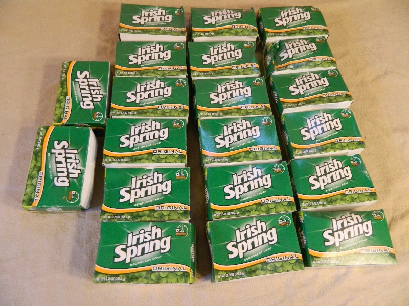20 Bars of Irish Spring Soap