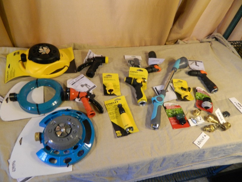New Lawn Sprinklers, Hose Nozzles, and More