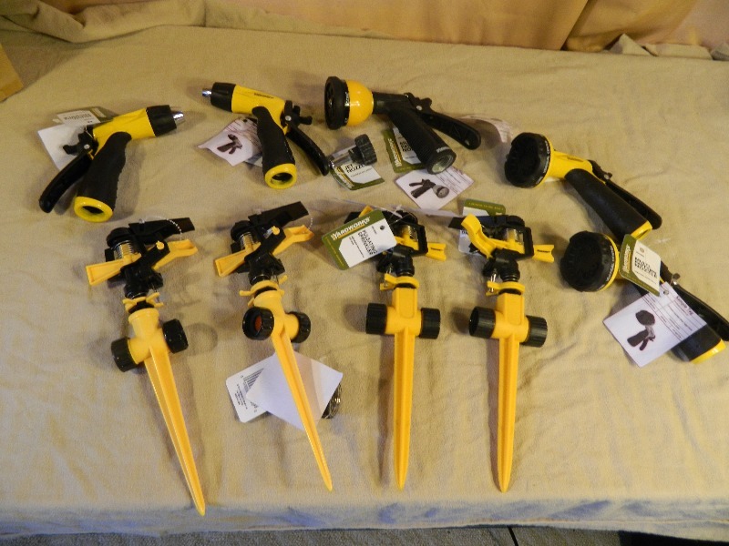 Lawn Sprinklers, Hose Nozzles