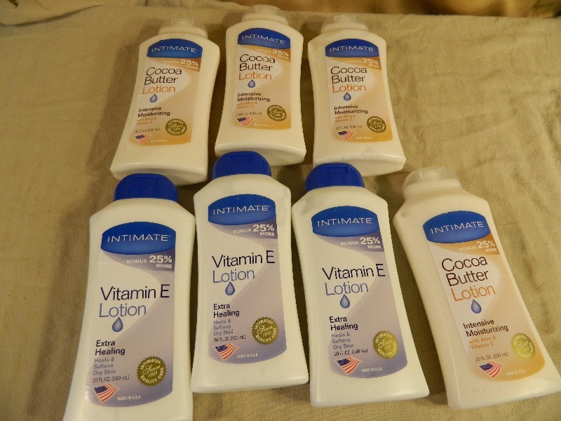 7 New Bottles of Lotion