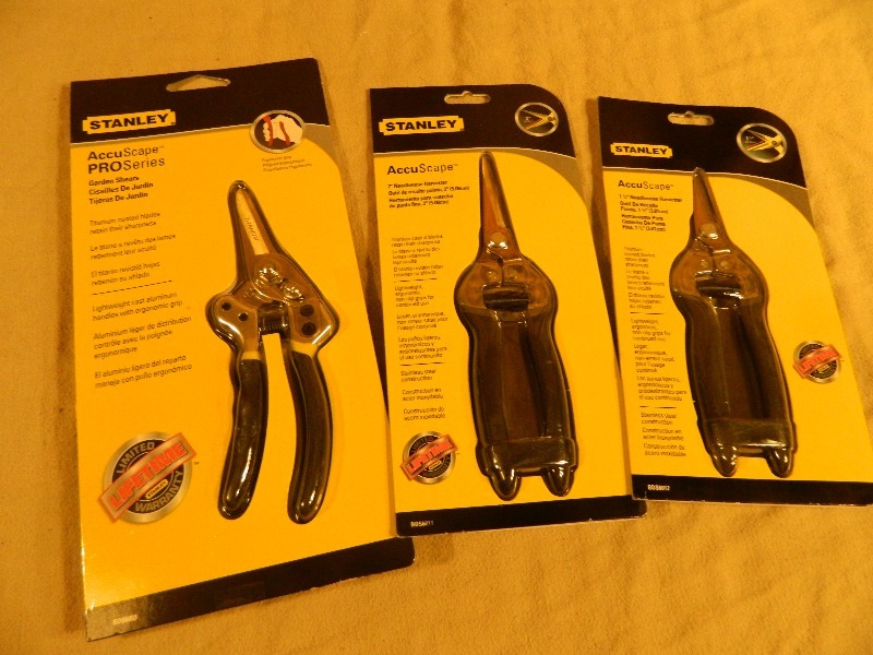New Stanley Hand Tools