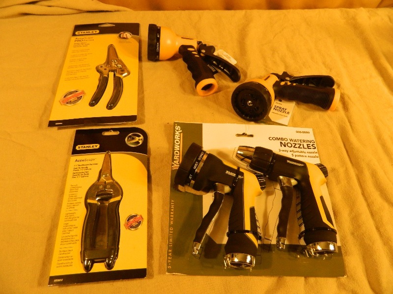 New Spray Nozzles and Stanley Garden Tools