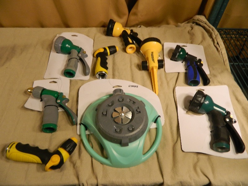 7 New Spray Nozzles and 2 Sprinklers