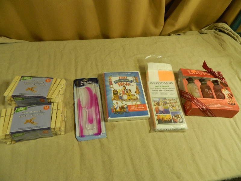 New Wristbands, Clothespins, and More