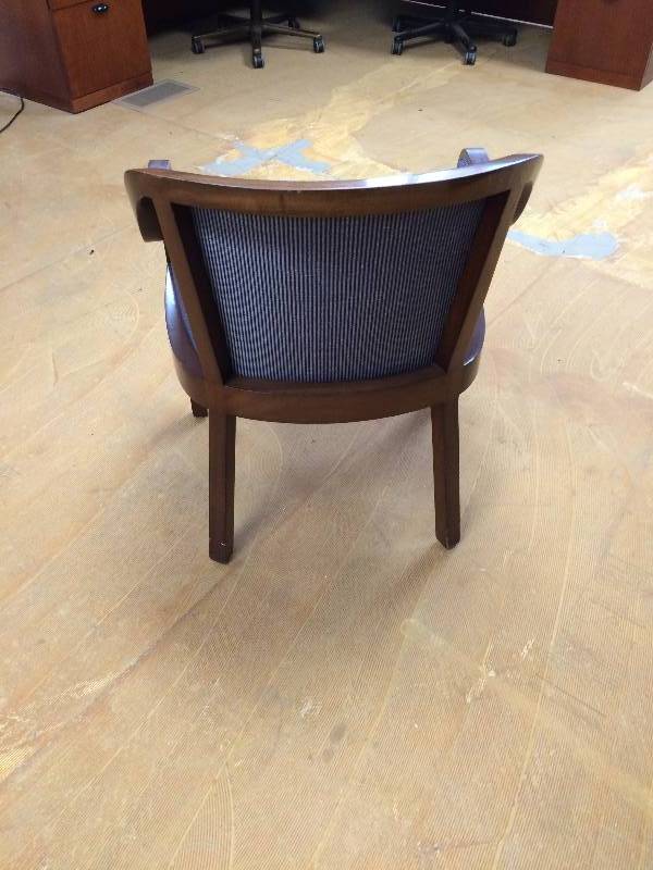 lot 13 image: Wood Framed Side Chair