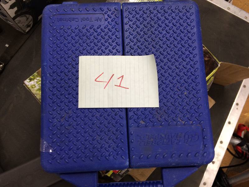 lot 41 image: Campbell Hausfeld TL1069 62-Piece Air Tool Kit