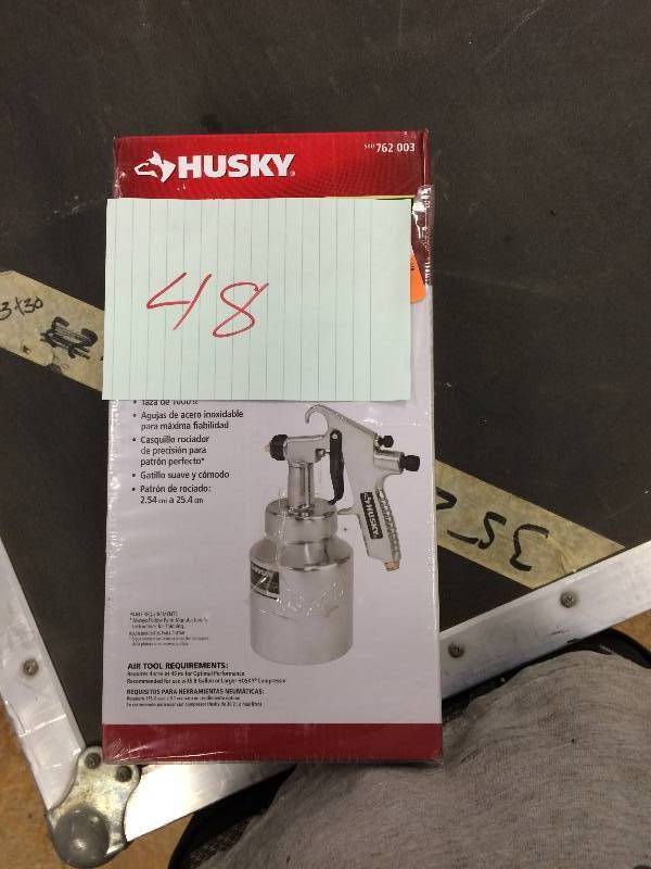 lot 48 image: Husky Siphon Feed General Purpose Spray Gun