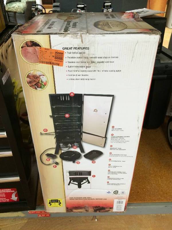lot 116 image: Masterbuilt Pro Dual Fuel Smoker  Model # 20050412  New