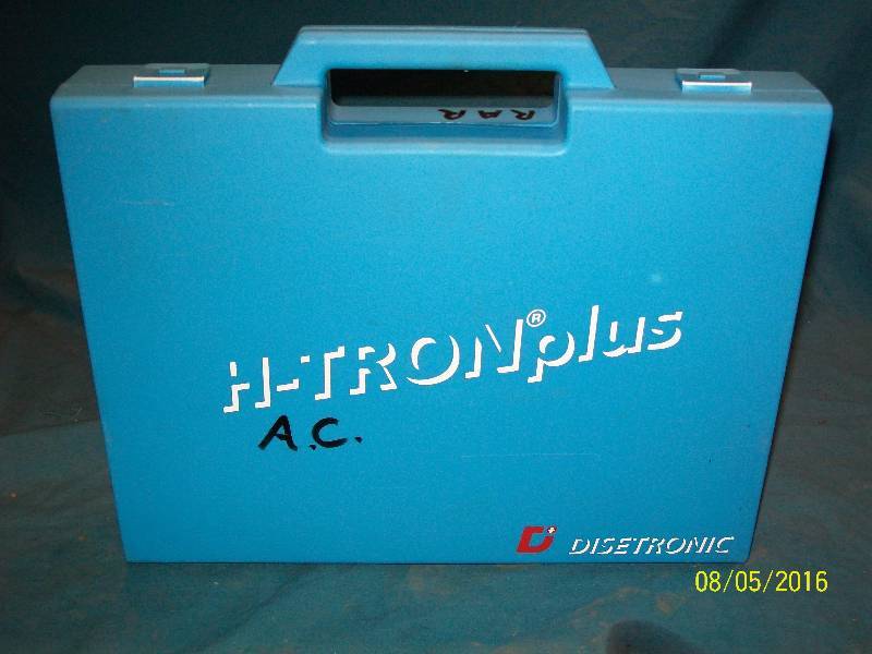 lot 5 image: H-TRONplus Disetronic Manifold Gauge Set HVAC AC Refrigeration Test with Charging Hoses