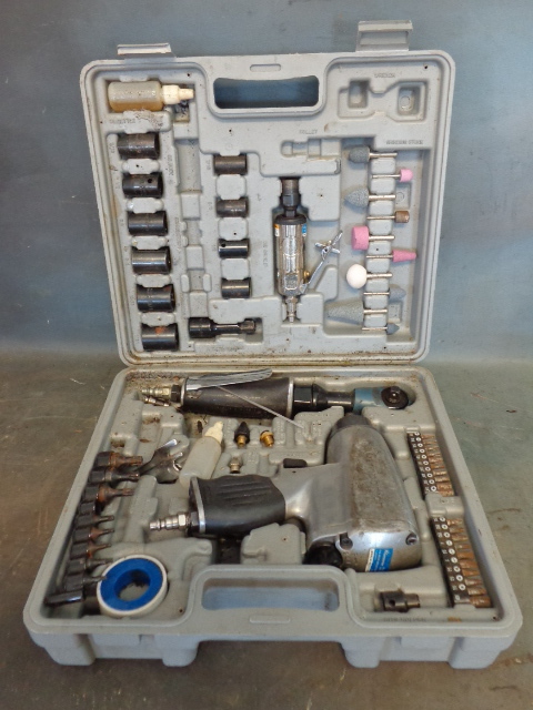 lot 12 image: Pneumatic Impact Wrench & Tools
