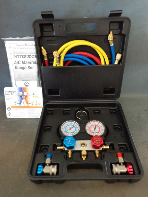 lot 23 image: AC Manifold Gauge Set