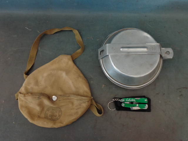 lot 65 image: Aluminum Mess Kit & Multi Tool