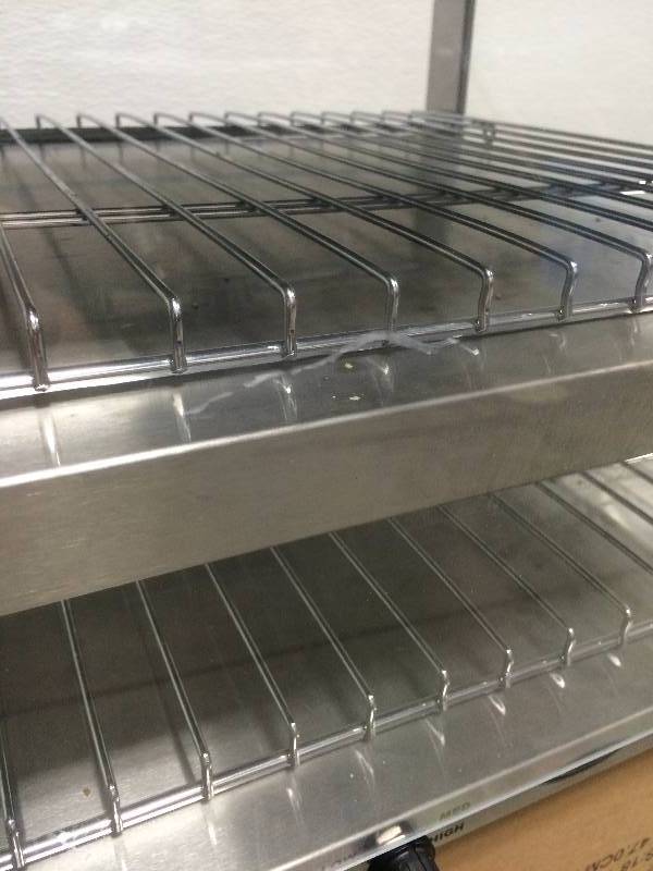 lot 4 image: Fusion Pizza & Snack 3 Shelf Heated Merchandiser