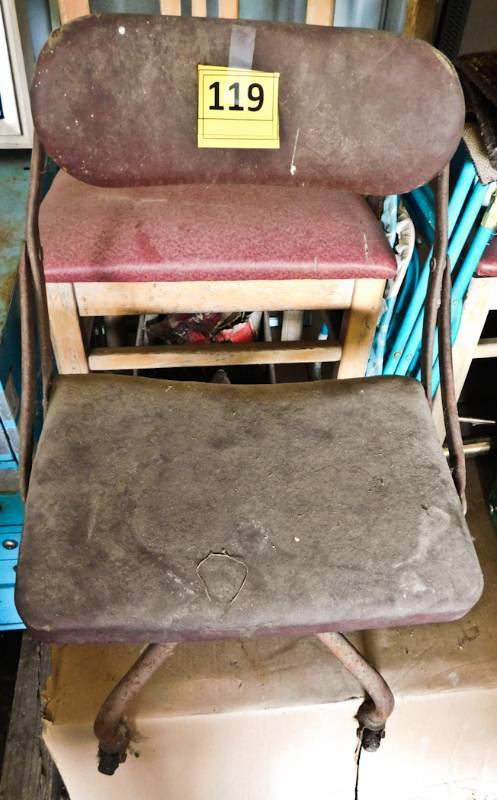 very old office chair