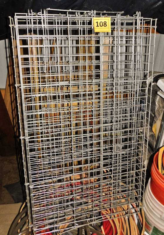 Stainless steel medium sized dog kennel