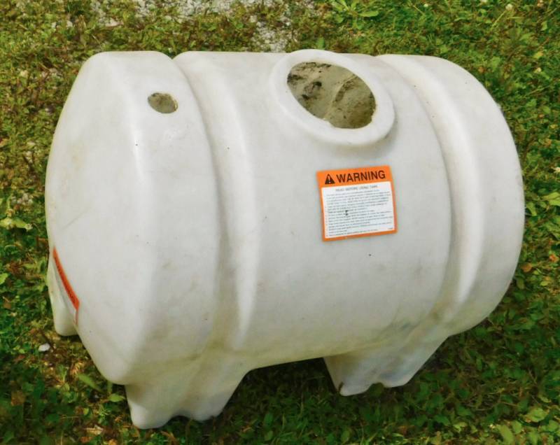 plastic tank for multiple uses