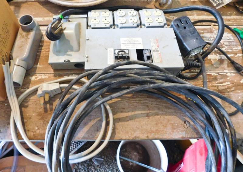large pieces of electrical equipment