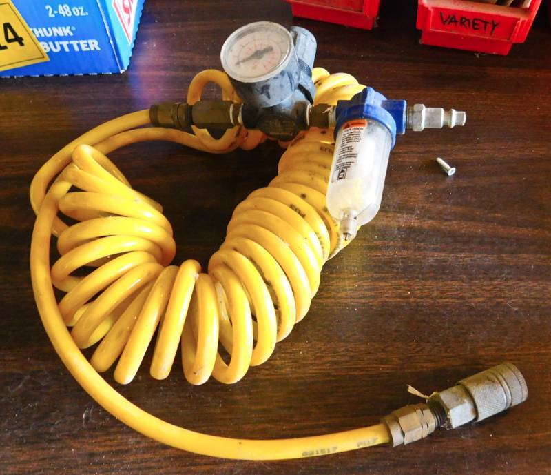 inlet outlet adapter and air hose