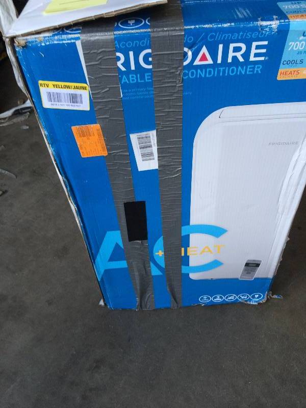lot 119 image: FRIGIDAIRE FFPH1422R1 Portable Air Conditioner,BtuH 14000 G2001898 New