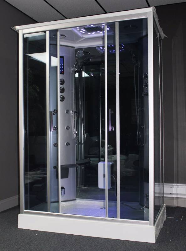 NEW 2016 PURE STEAM & BATH DOUBLE STEAM SHOWER 9005 GT0526