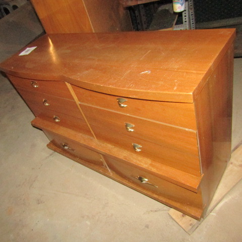 Dresser with mirror