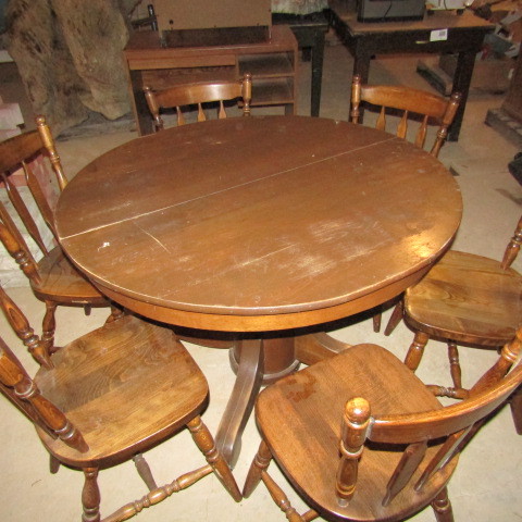 Vintage table and chairs