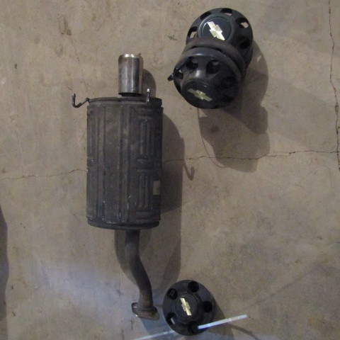Muffler & hub caps