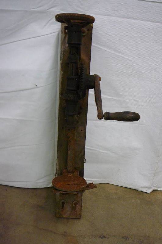 Vintage wall mount Drill Press