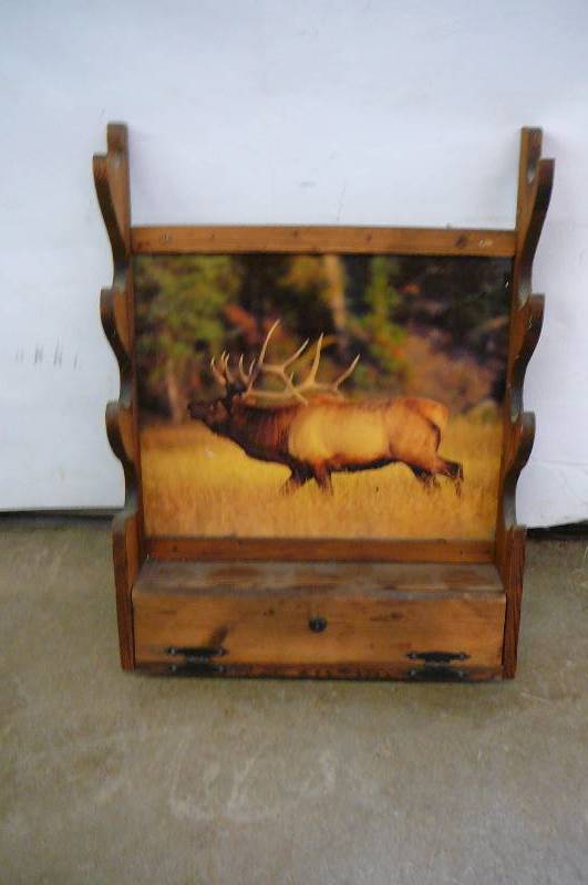 Wooden Gun Rack for 4 guns