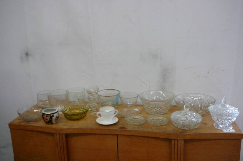 Lot if glassware