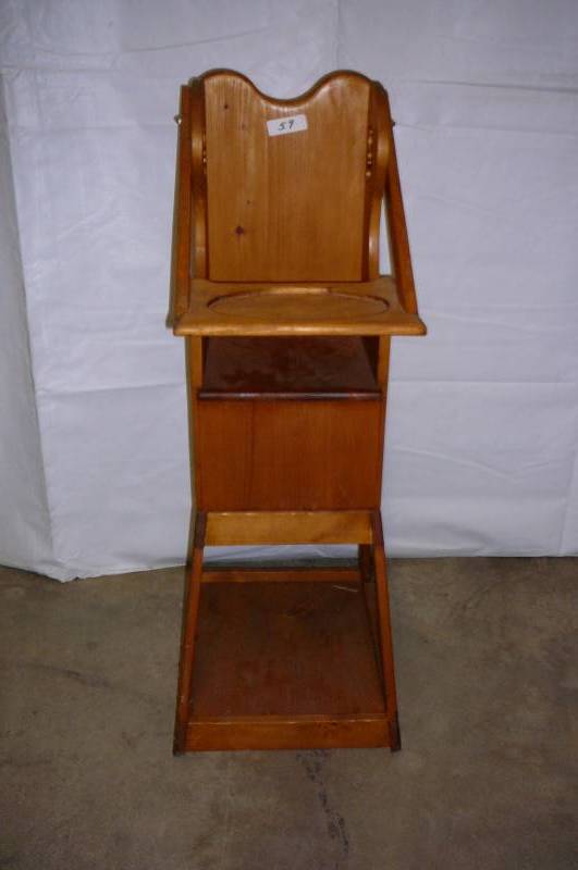 Wooden High Chair