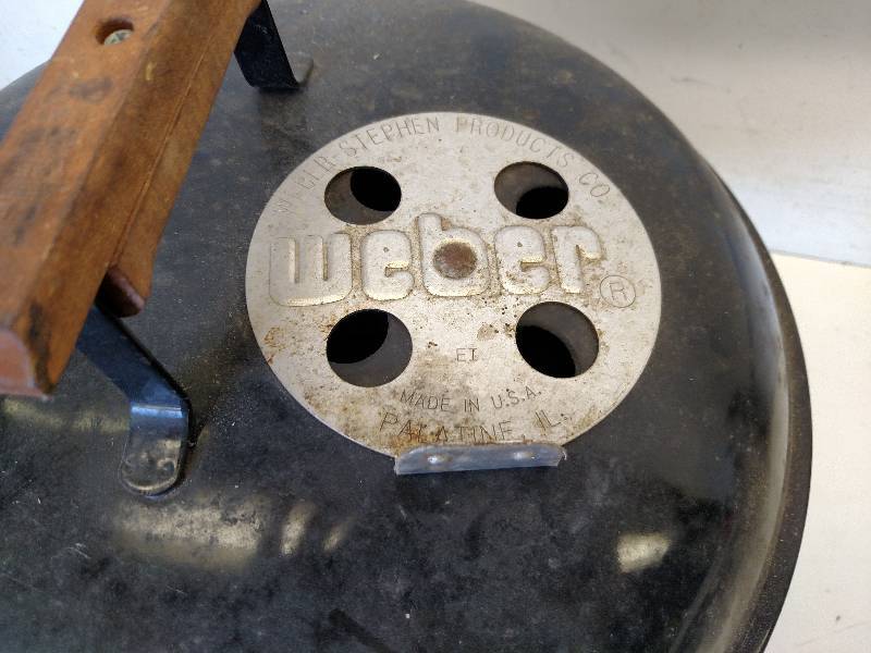 lot 119 image: Weber Charcoal Grill...