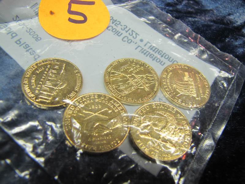 Gold Plated Nickels