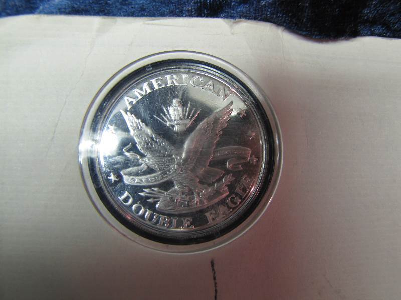 100th Anniversary Silver Proof Edition Liberty Double Eagle