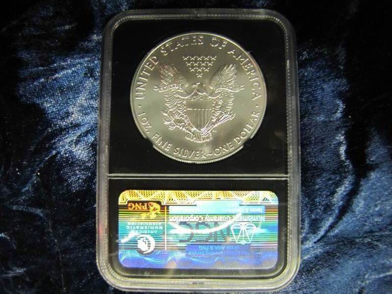 2012 S Silver Dollar MS 69