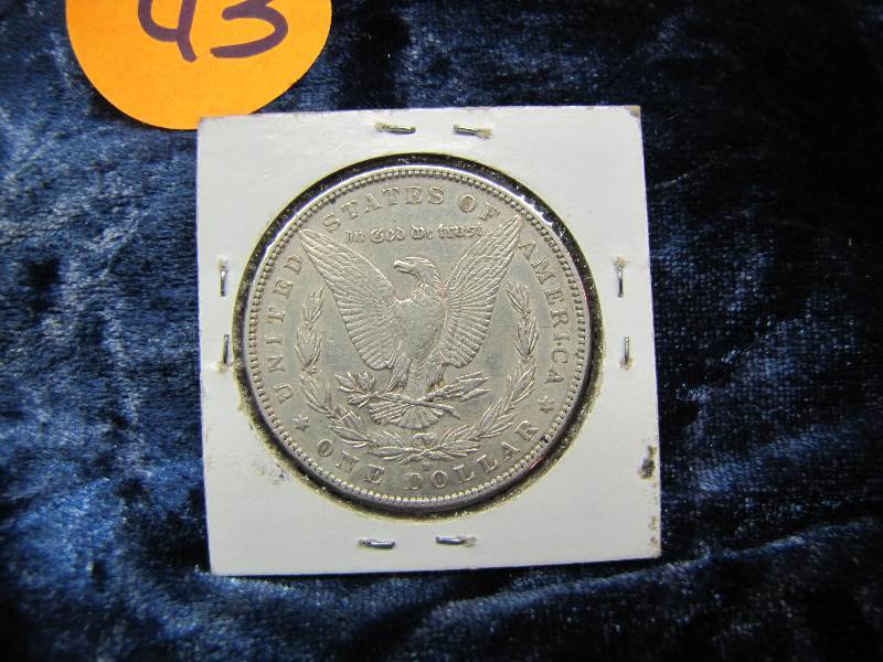 1897 S E. Fine Morgan Silver Dollar