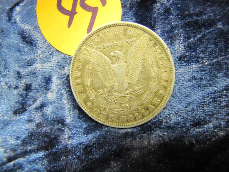 1882 O Morgan Silver Dollar