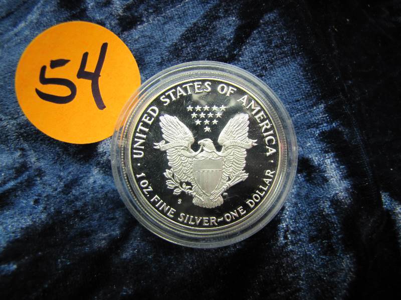 1987 S Walking Liberty  Silver Dollar .999 Silver