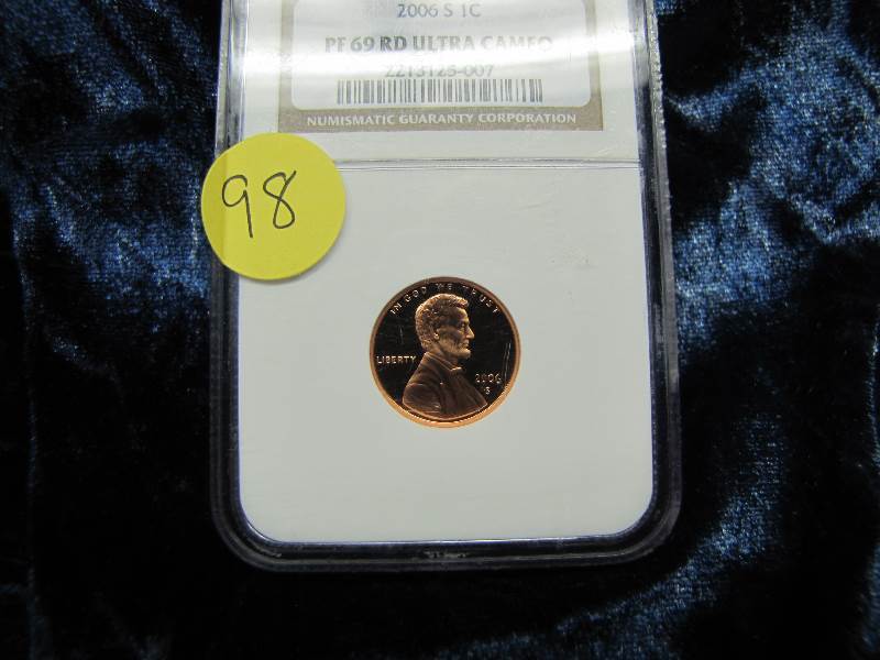 2006 S PF RD Ultra Cameo 1 Cent