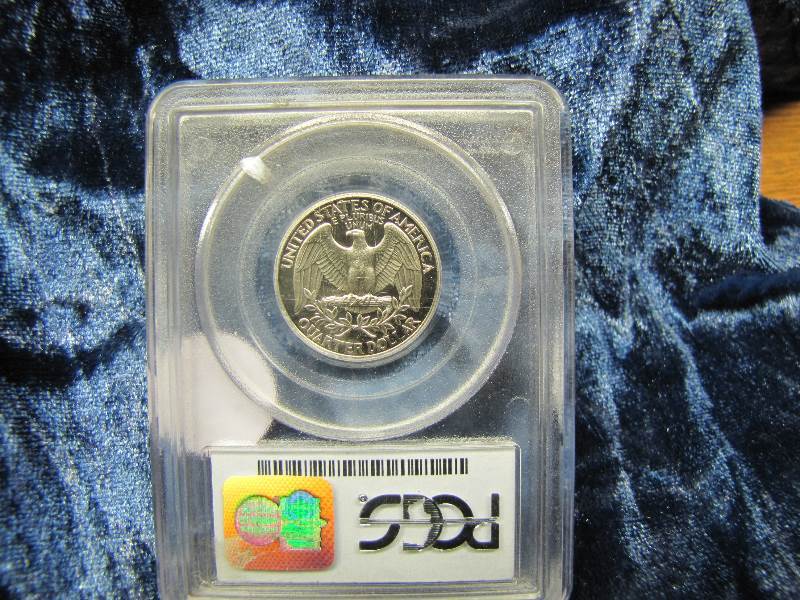 1995 S SILVER QUARTER PR68 DCAM