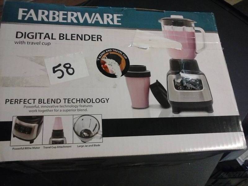 Farberware Digital Blender - tested and works - new in box