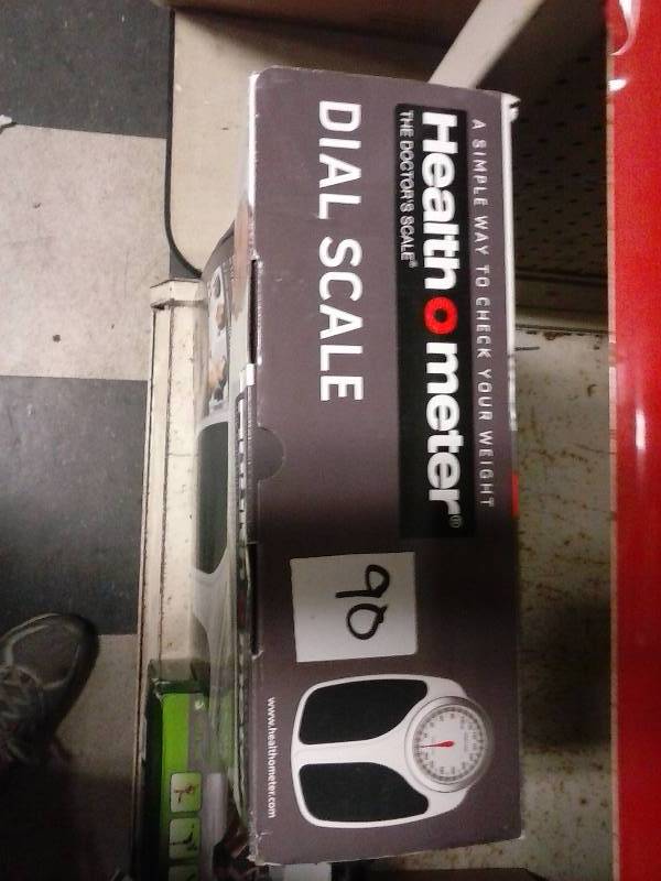 Health Meter Dial Scale