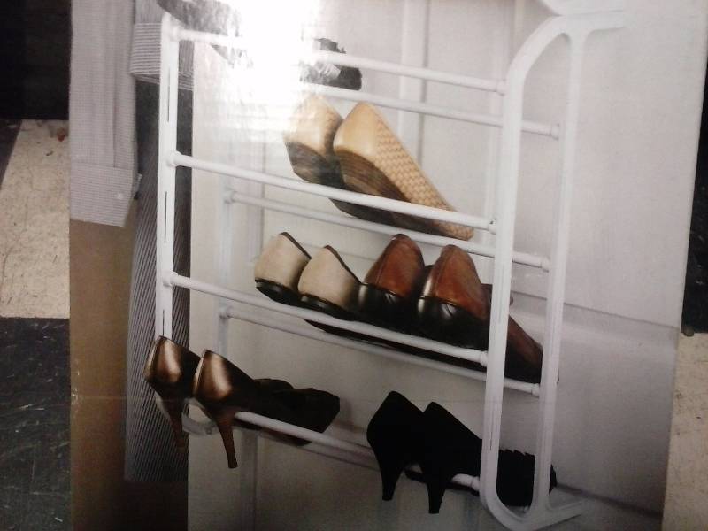 New in box shoe rack