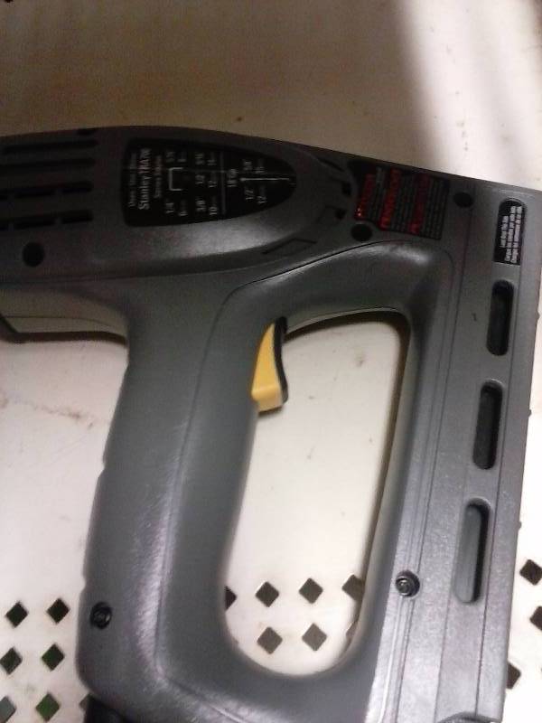 Stanley Electric Staple Gun - works