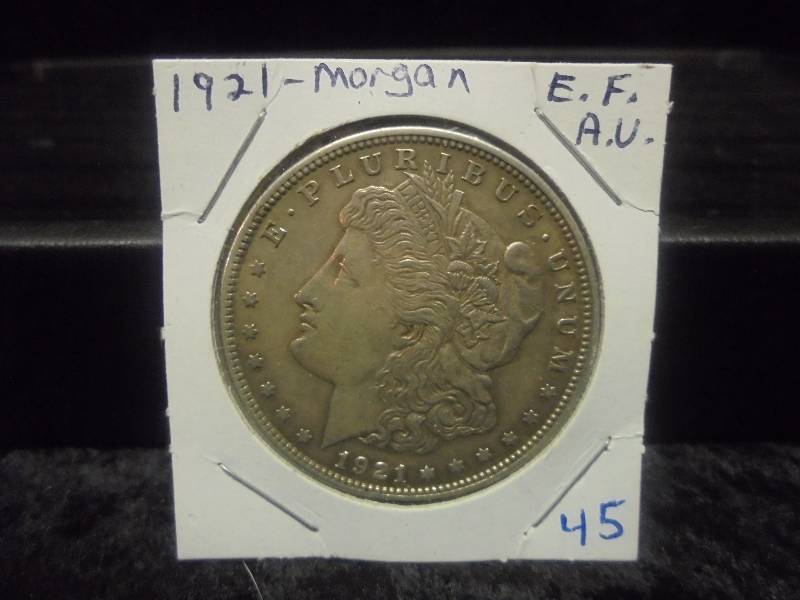1921 Morgan Silver Dollar