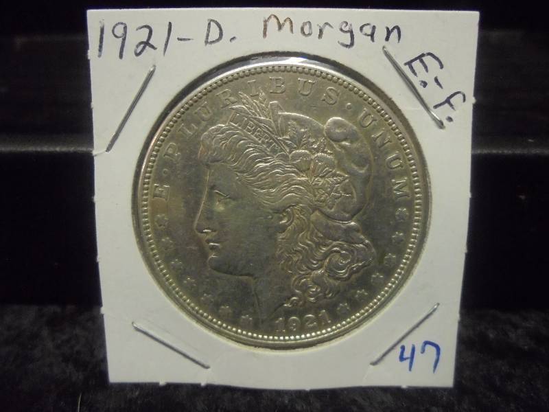 1921-D Morgan Silver Dollar